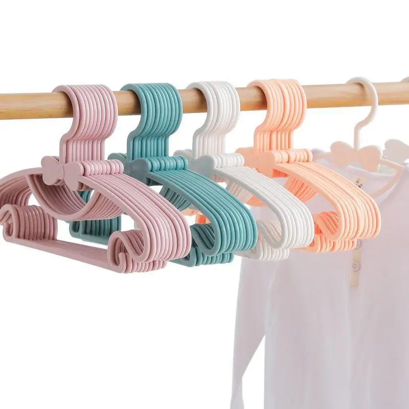 Butterfly Design Kids Clothes Hanger, Anti-Slip Dual-Hook Baby Clothing Organizer, Pack of 5-20 Pieces, Ideal for Wardrobe Storage, Clothes Hanger Organizers, Kid Hangers