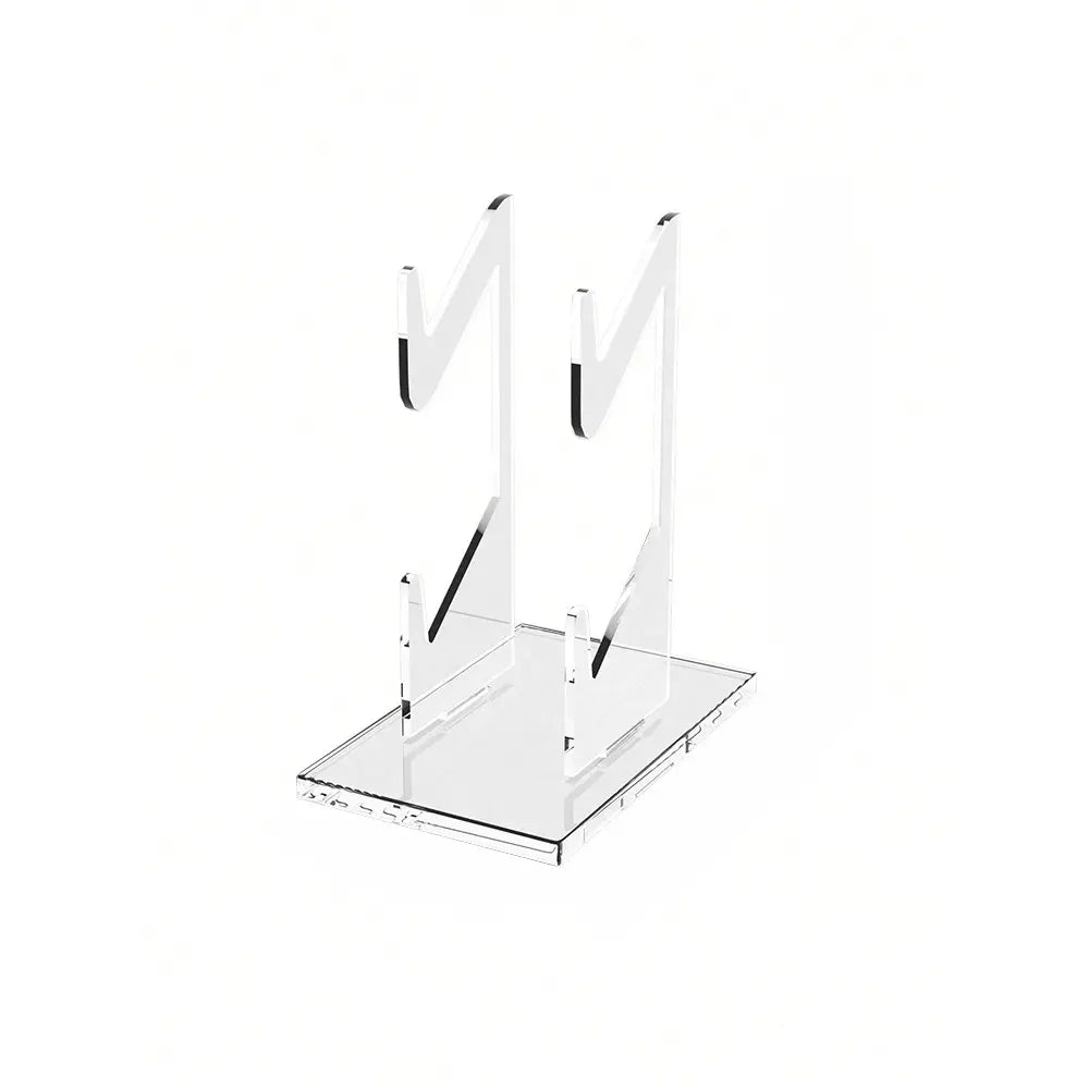 Double Layer Double Tiers Game Controller Holder Storage Rack, Controller Display Stand, Console Accessories for Home & Office, Gaming Accessories, Clear Organizer, Acrylic Organizer, Controller Organizer