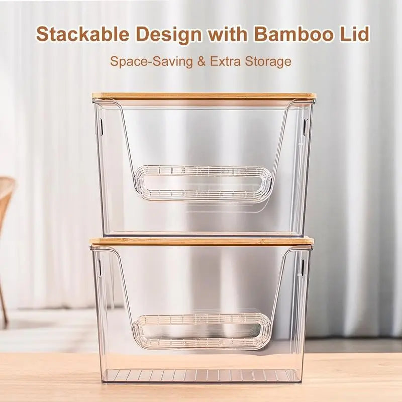 Stackable Trash Bag Holder Rack, Large Clear Transparent Acrylic Design Kitchen Organizer, Under Sink Storage Shelf, Laundry Room Organizer, House Organizer, Holds Trash Bags and Small Items