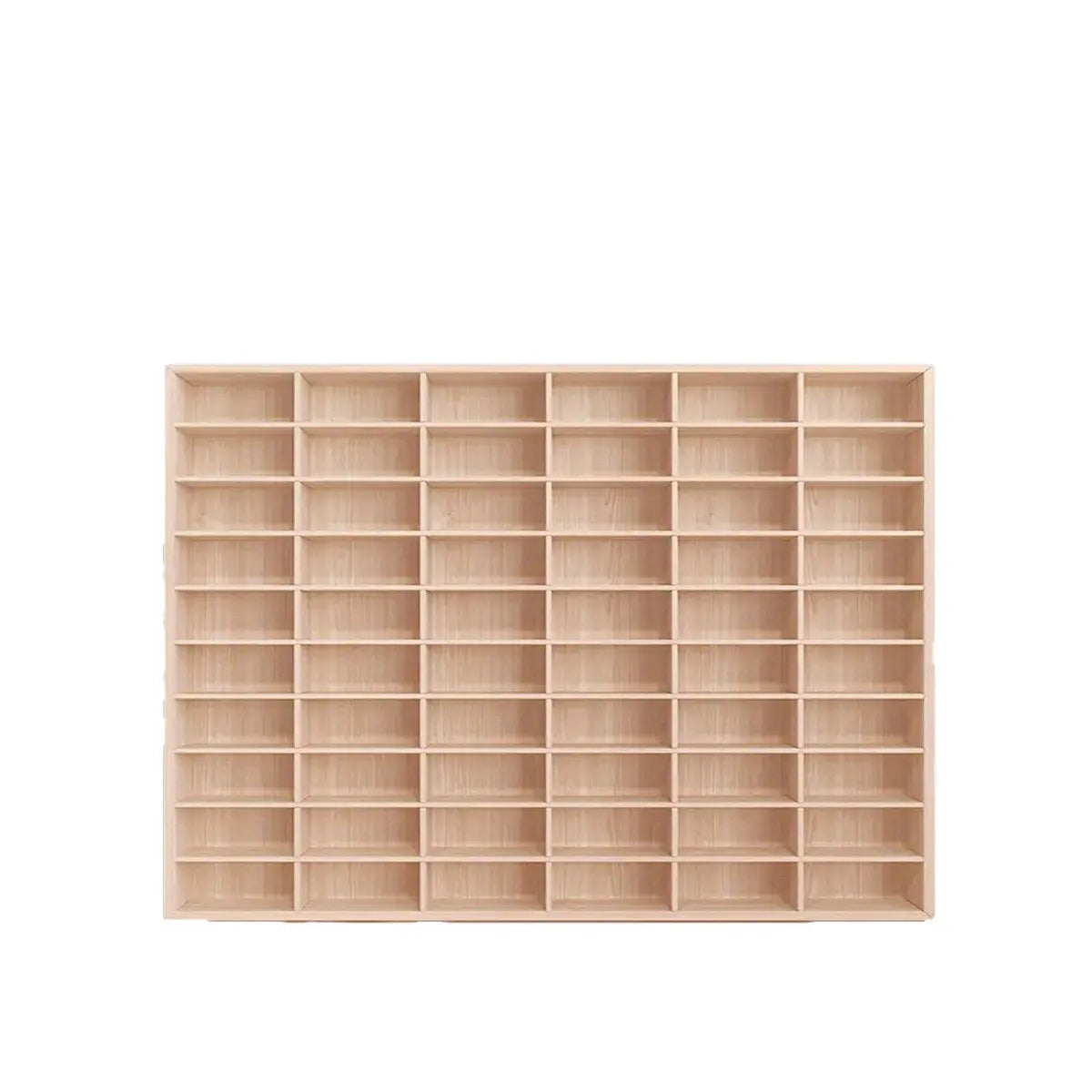 Wooden Multi-Grid Figure Storage Organiser Display Box, Boho Multi-Layer Wall Showcase Cabinet, Craftsmanship Figure Model Collection Display Shelf for Collectibles