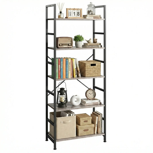 Sweetcrispy Sturdy Modern Industrial Metal Corner Organizer Storage Rack - Tall Compartmentalized Cube Standing Shelf with Waterproof Coating, 30 lbs per Panel, 25+ kg Capacity, Vertical Storage Solutions, Apartment Indoor Furniture, Metal Shelf Racks