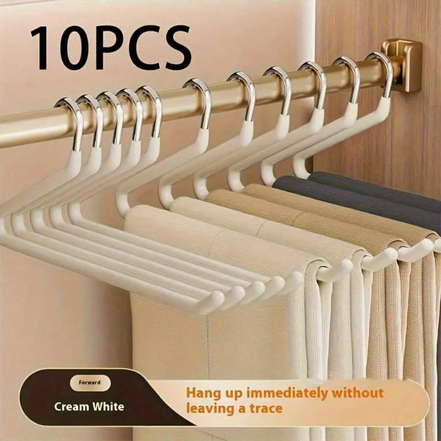 510/20 Goose-Shaped Pants Hangers, Space-Saving Closet Organizer, Non-Slip Jeans Hanger, Multifunctional Clothing Rack, Ideal Gift