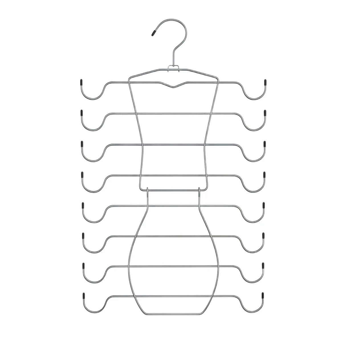 LMMAKE 1PC/2PCS Bra & Tank Top Hanger, Sturdy Metal Space-Saving Sports Bra Storage Holder, Closet Organizer Holds Multiple Bras & Tank Tops Neatly to Save Wardrobe Space