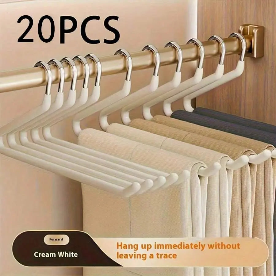 510/20 Goose-Shaped Pants Hangers, Space-Saving Closet Organizer, Non-Slip Jeans Hanger, Multifunctional Clothing Rack, Ideal Gift