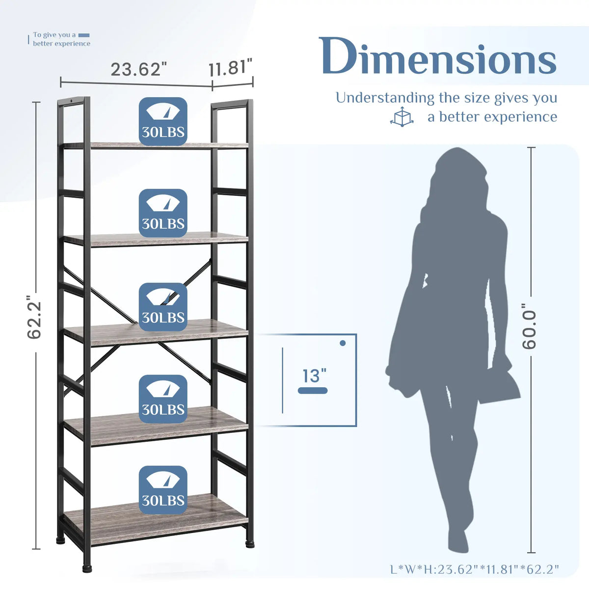Sweetcrispy Sturdy Modern Industrial Metal Corner Organizer Storage Rack - Tall Compartmentalized Cube Standing Shelf with Waterproof Coating, 30 lbs per Panel, 25+ kg Capacity, Vertical Storage Solutions, Apartment Indoor Furniture, Metal Shelf Racks