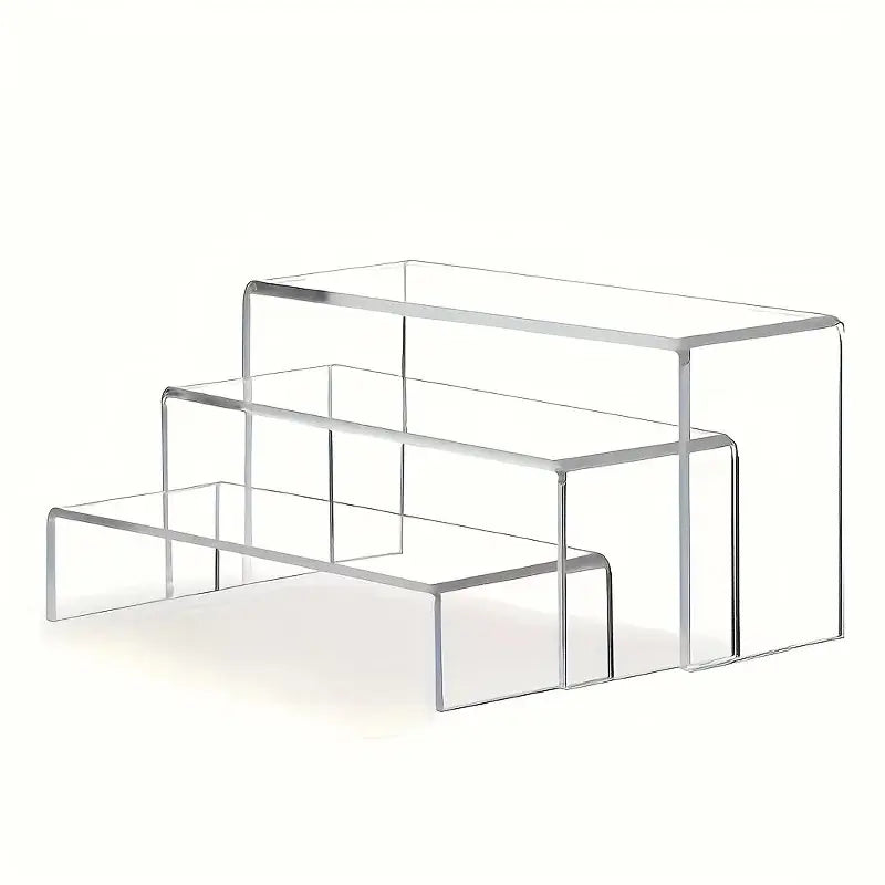U-shaped display rack, transparent acrylic storage rack, Adjustable storage rack, cosmetics and figurines storage rack, desktop and bathroom storage rack, cabinet storage, beauty storage, Organiser, Adjustable racks, Cosmetic holder
