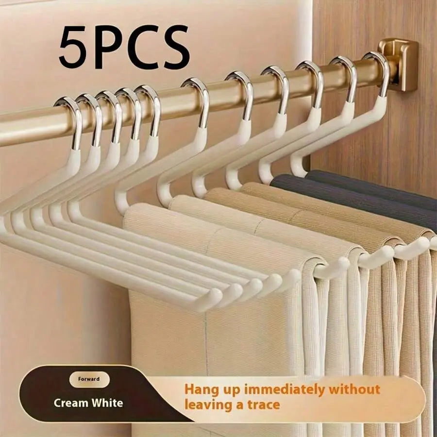 510/20 Goose-Shaped Pants Hangers, Space-Saving Closet Organizer, Non-Slip Jeans Hanger, Multifunctional Clothing Rack, Ideal Gift