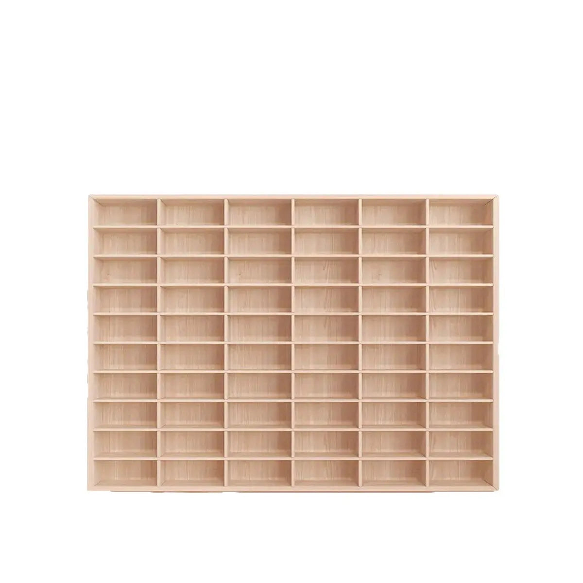 Wooden Multi-Grid Figure Storage Organiser Display Box, Boho Multi-Layer Wall Showcase Cabinet, Craftsmanship Figure Model Collection Display Shelf for Collectibles