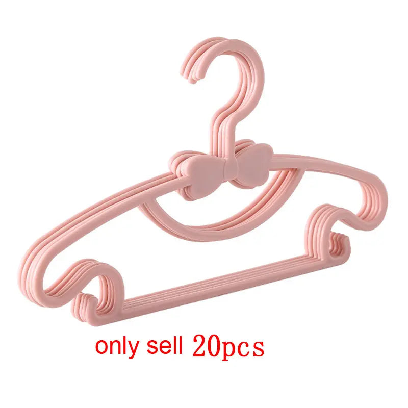 Butterfly Design Kids Clothes Hanger, Anti-Slip Dual-Hook Baby Clothing Organizer, Pack of 5-20 Pieces, Ideal for Wardrobe Storage, Clothes Hanger Organizers, Kid Hangers