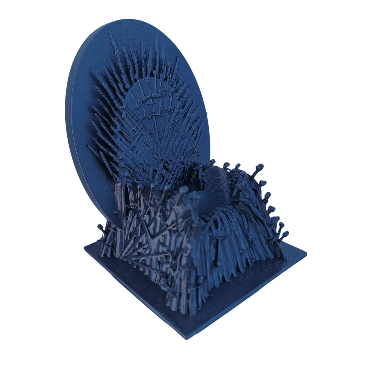 Game Of Thrones Firestick Or Roku Remote Control Holder - Black Design with Textured Surface, Ideal for Displaying Firestick Remote household storage organizer Accessory Racks wall