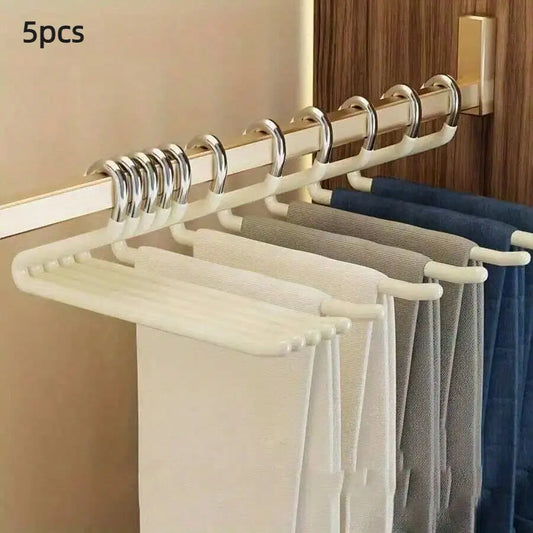 510/20 Goose-Shaped Pants Hangers, Space-Saving Closet Organizer, Non-Slip Jeans Hanger, Multifunctional Clothing Rack, Ideal Gift