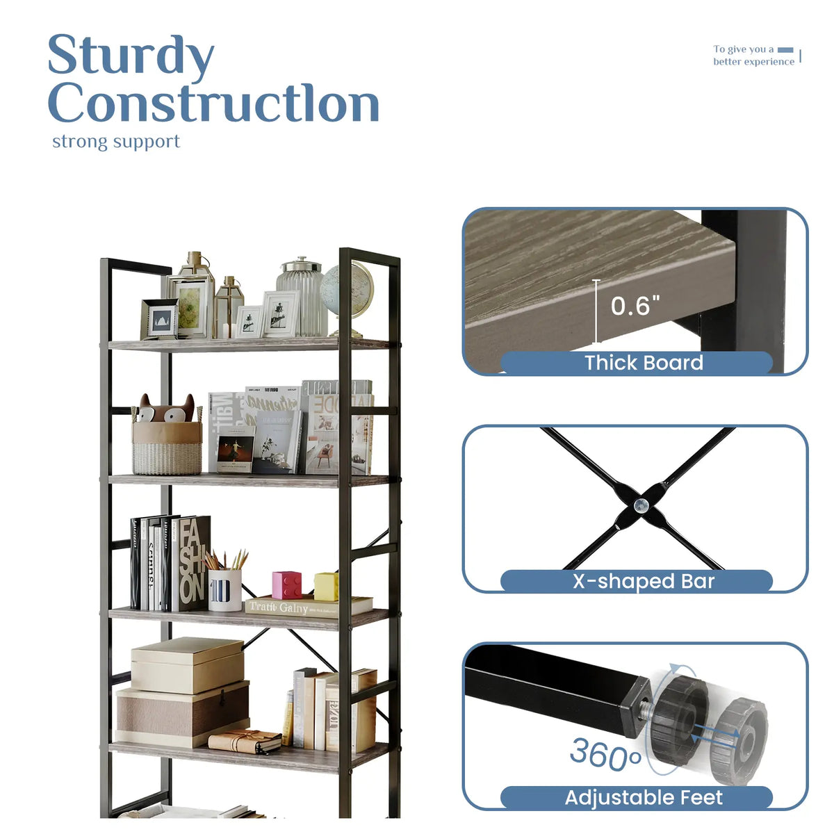 Sweetcrispy Sturdy Modern Industrial Metal Corner Organizer Storage Rack - Tall Compartmentalized Cube Standing Shelf with Waterproof Coating, 30 lbs per Panel, 25+ kg Capacity, Vertical Storage Solutions, Apartment Indoor Furniture, Metal Shelf Racks